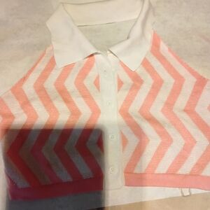 Chevron Pattern Kids Button Down Shirt